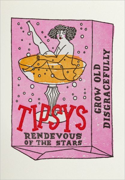 [AV-MC-AP383] Mini Card-Tipsys Sugar Cube