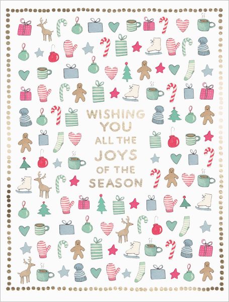 [EF-XC-0885] Foil Card-Merry Motif 