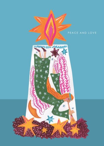 [HC-XC-432] Card-Candle Angel