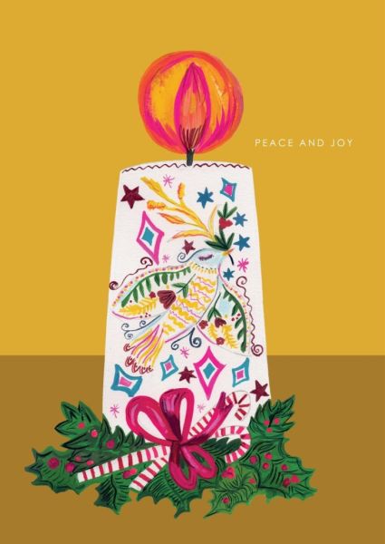 [HC-XC-433] Card-Candle Dove