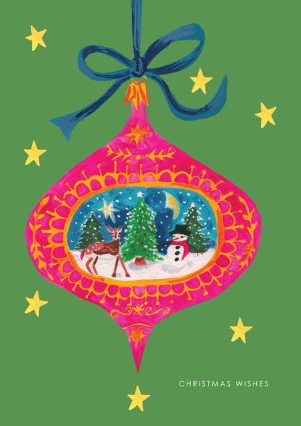 [HC-XC-430] Card-Bauble Reindeer