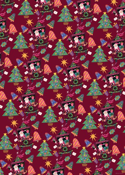 [HC-XW-015] Wrap-Santa in Truck