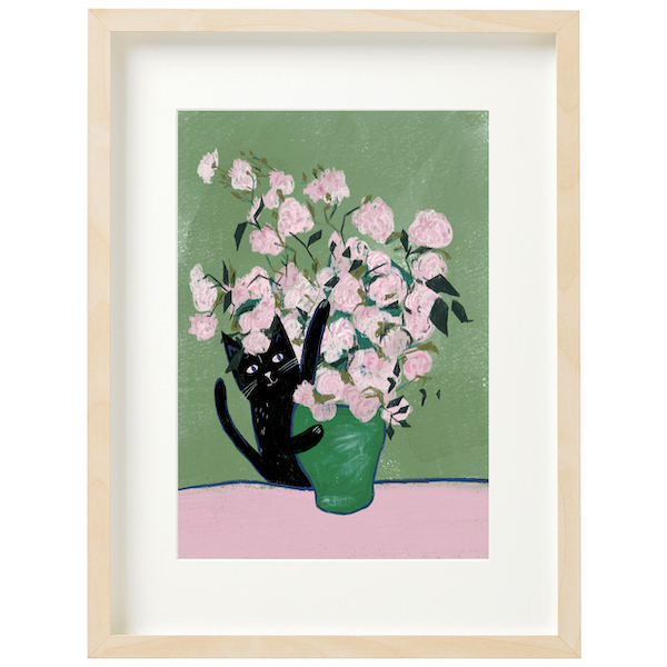 [NG-LW-070] Art Print-Vincat Roses