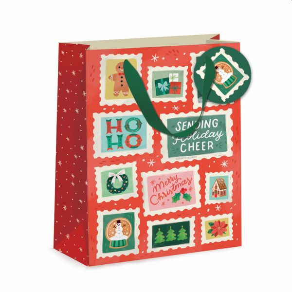 [NL-XWBM-006] Gift Bag Medium-Holiday Cheer