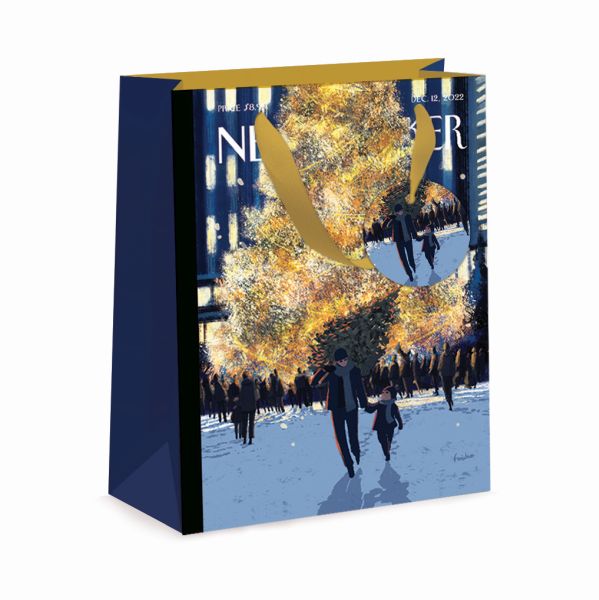 [NY-XWBM-006] Gift Bag Medium-Evergreens