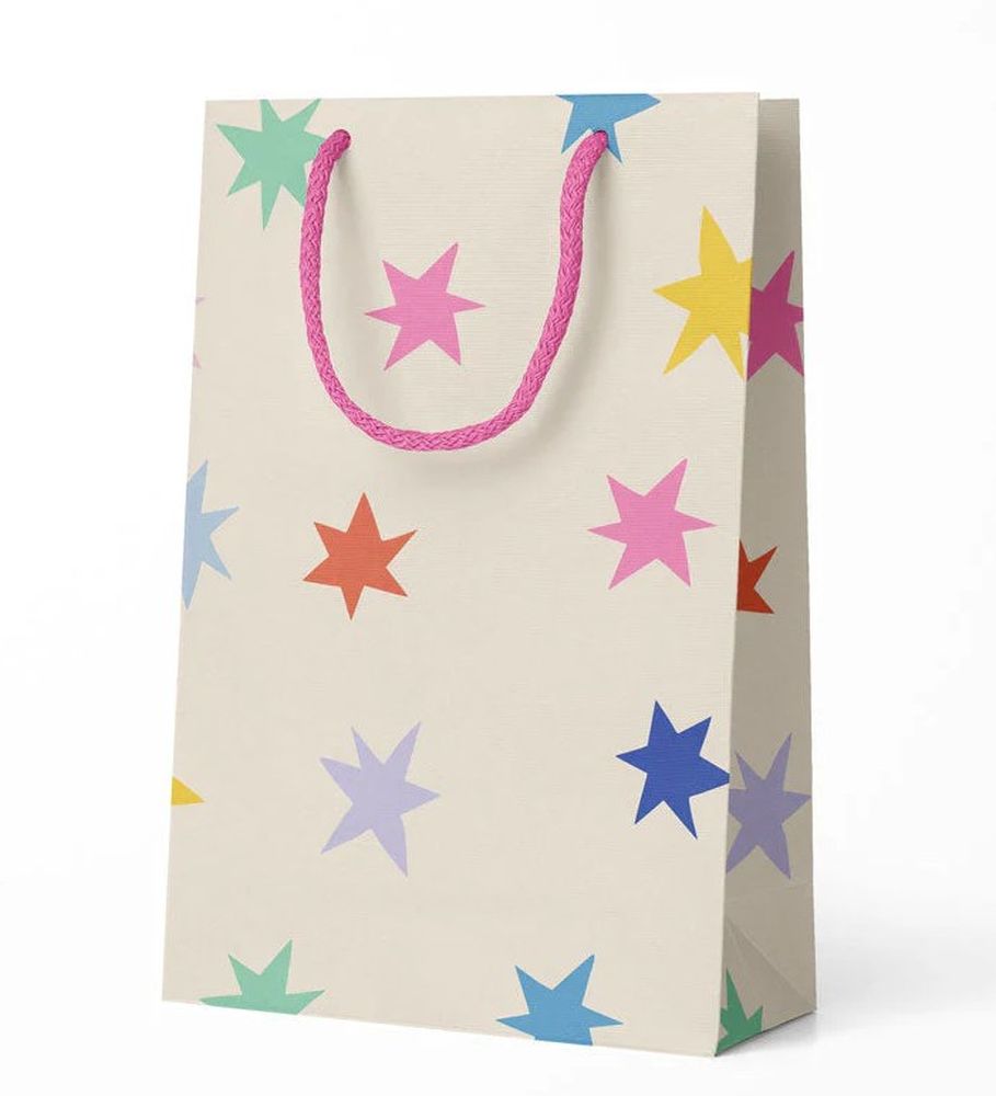 [OD-WBM-GB11783] Gift Bag Medium-Multi Stars