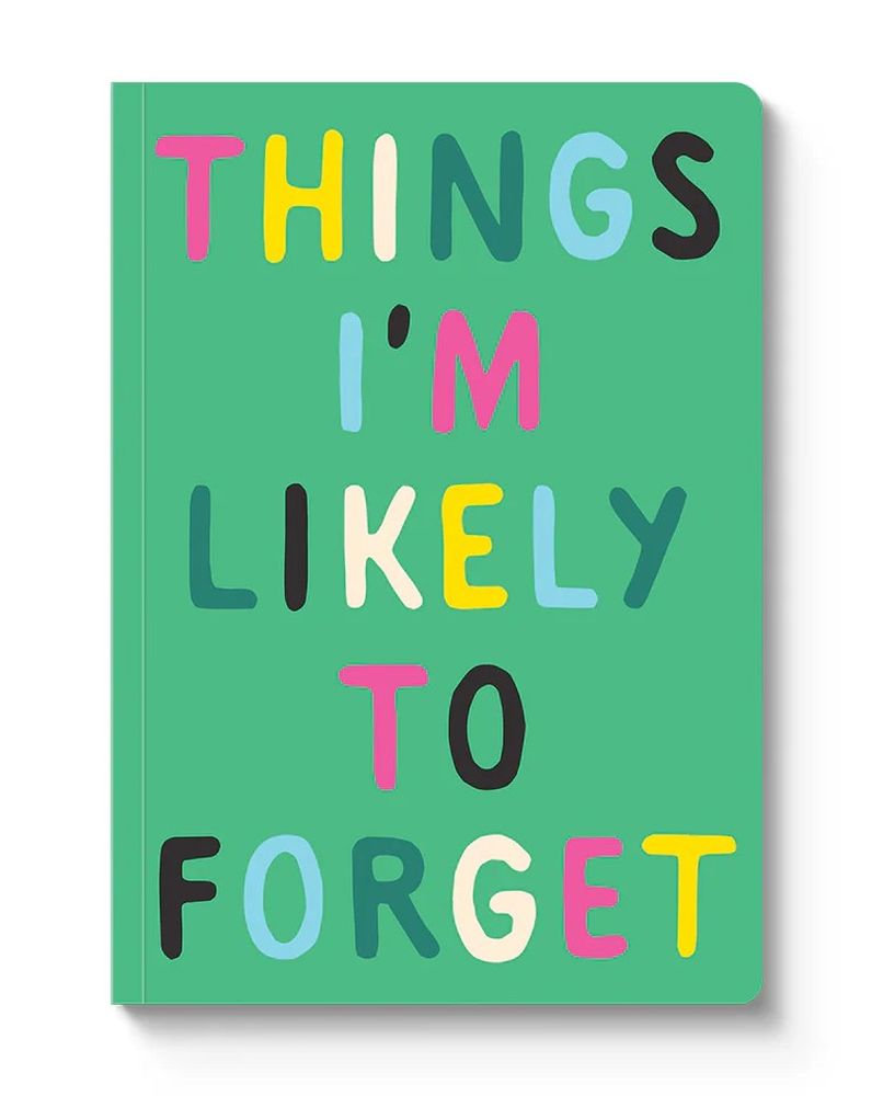 [OD-SN-OD-3-A5-13085] A5 Smooth Soft Cover Notebook-Things I'm Likely To Forget