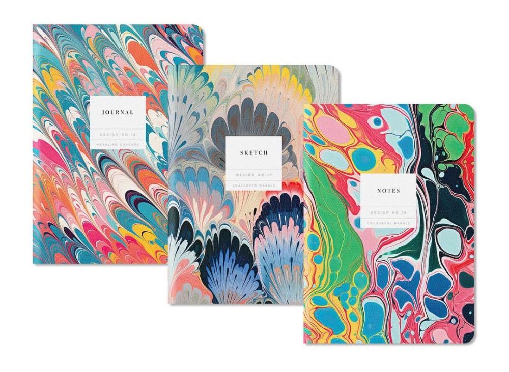 [OD-SN-KA-4-A5-S-11765] Kaleido Medium Notebook Set-No.5