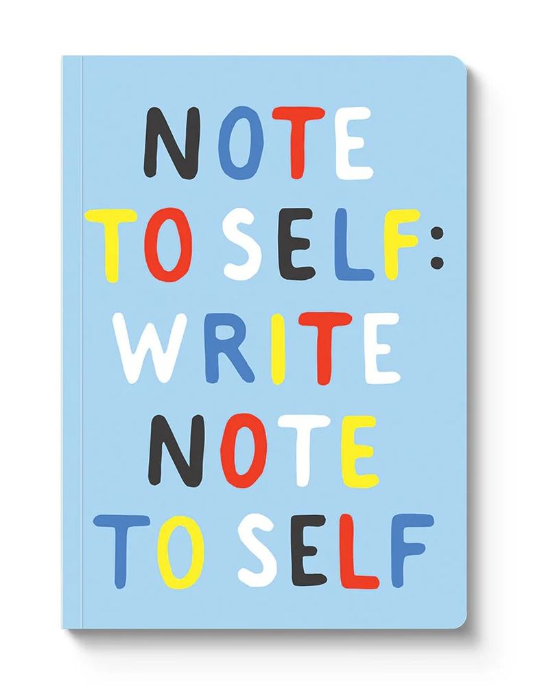 [OD-SN-OD-3-A5-13086] A5 Smooth Soft Cover Notebook-Note To Self