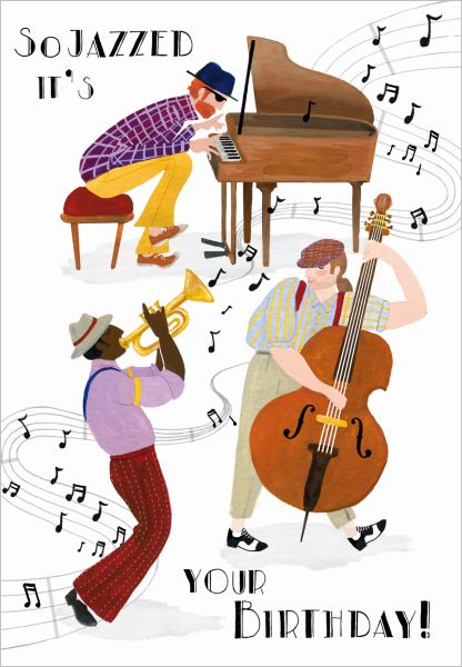 [RD-C-BD079] Card-Jazz Trio