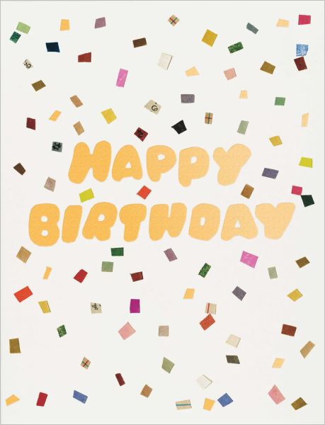 [RC-C-CHR3093] Foil Card-Colourful Confetti