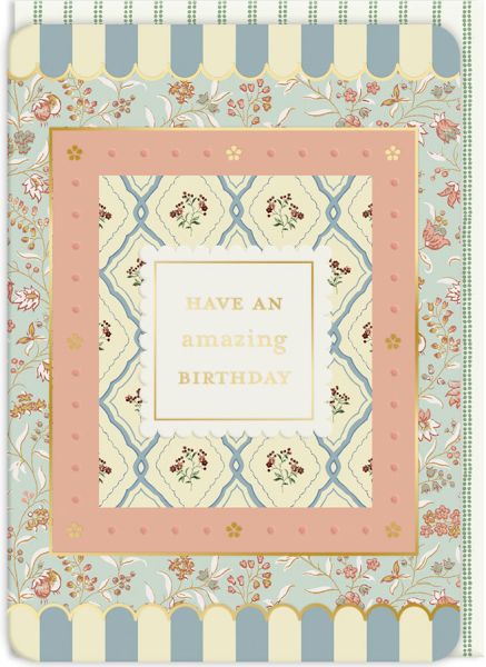 [LA-C-13155] Foil Card-Pinfold Trellis