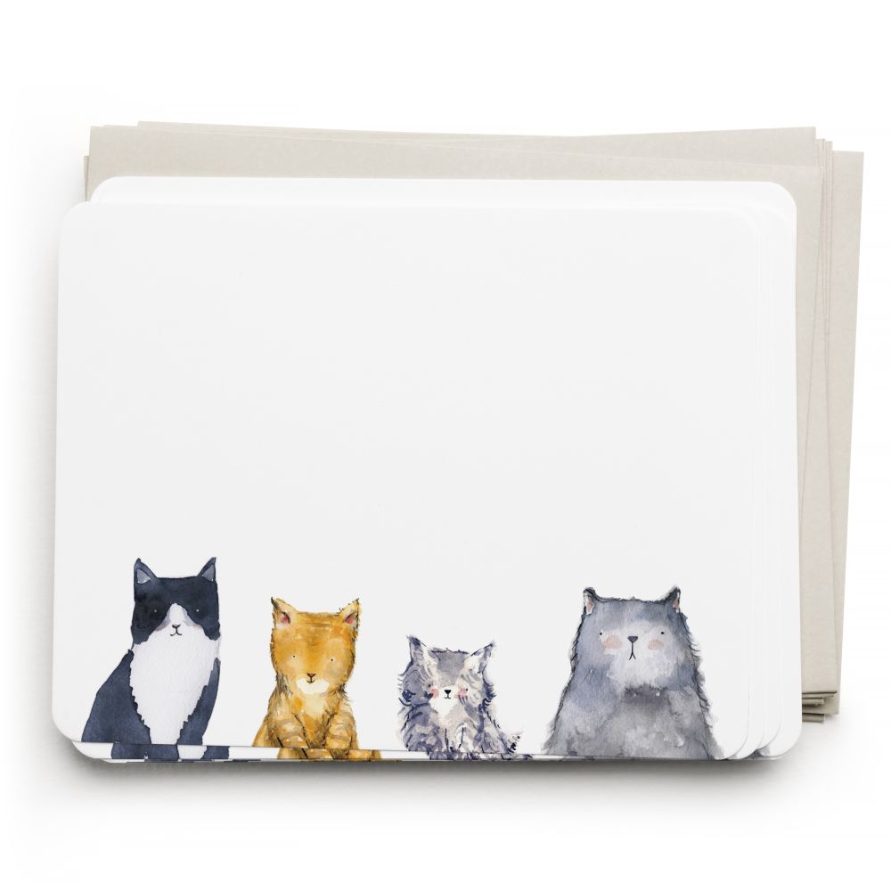[EF-SN-108] Flat Note Boxed Set-Cat's Meow