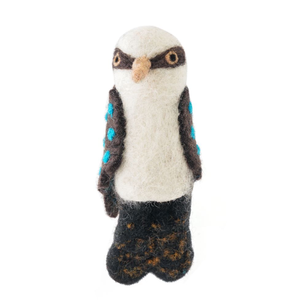 [GI-FP-AB001] Finger Puppet-Felt Kookaburra