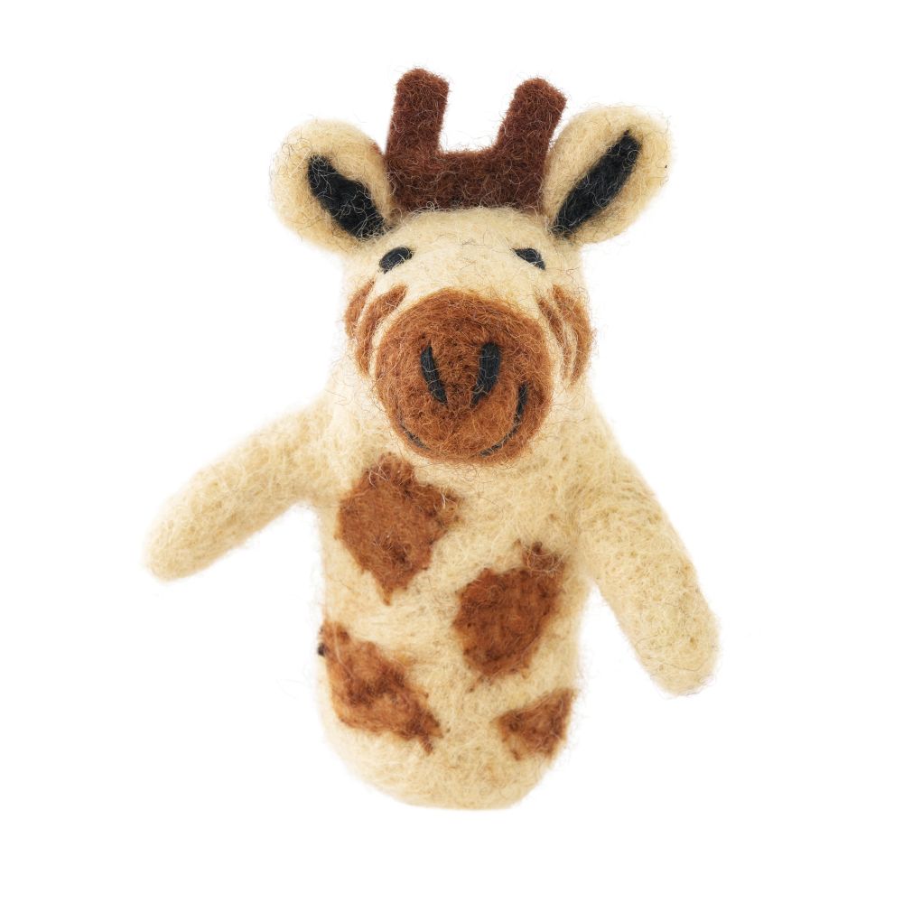 [GI-FP-OA008] Finger Puppet-Felt Giraffe