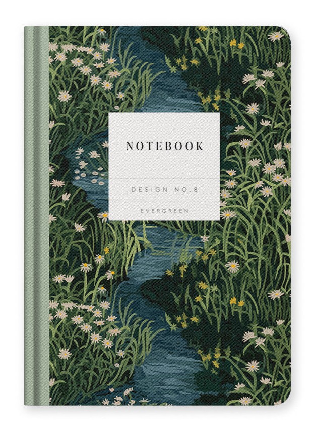 [OD-SN-KA-1-A5-13122] Kaleido A5 Premium Hard Cover Notebook-Marsh Daisies