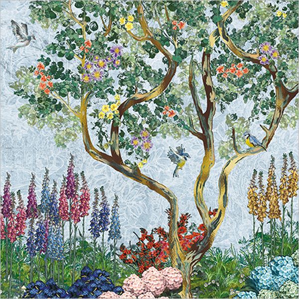 [AL-LLB018] Foil Card-Cotswold Garden