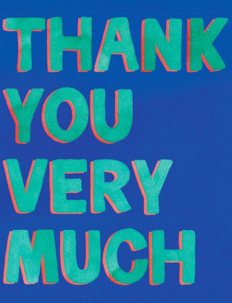 [EF-C-TY0430] Card-Thank You Very Much