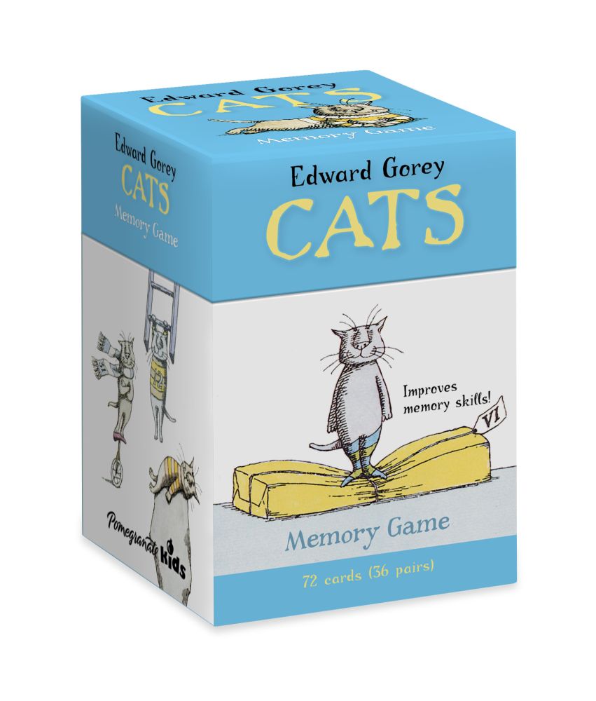 [PO-MG-010] Memory Game-Gorey-Cats 