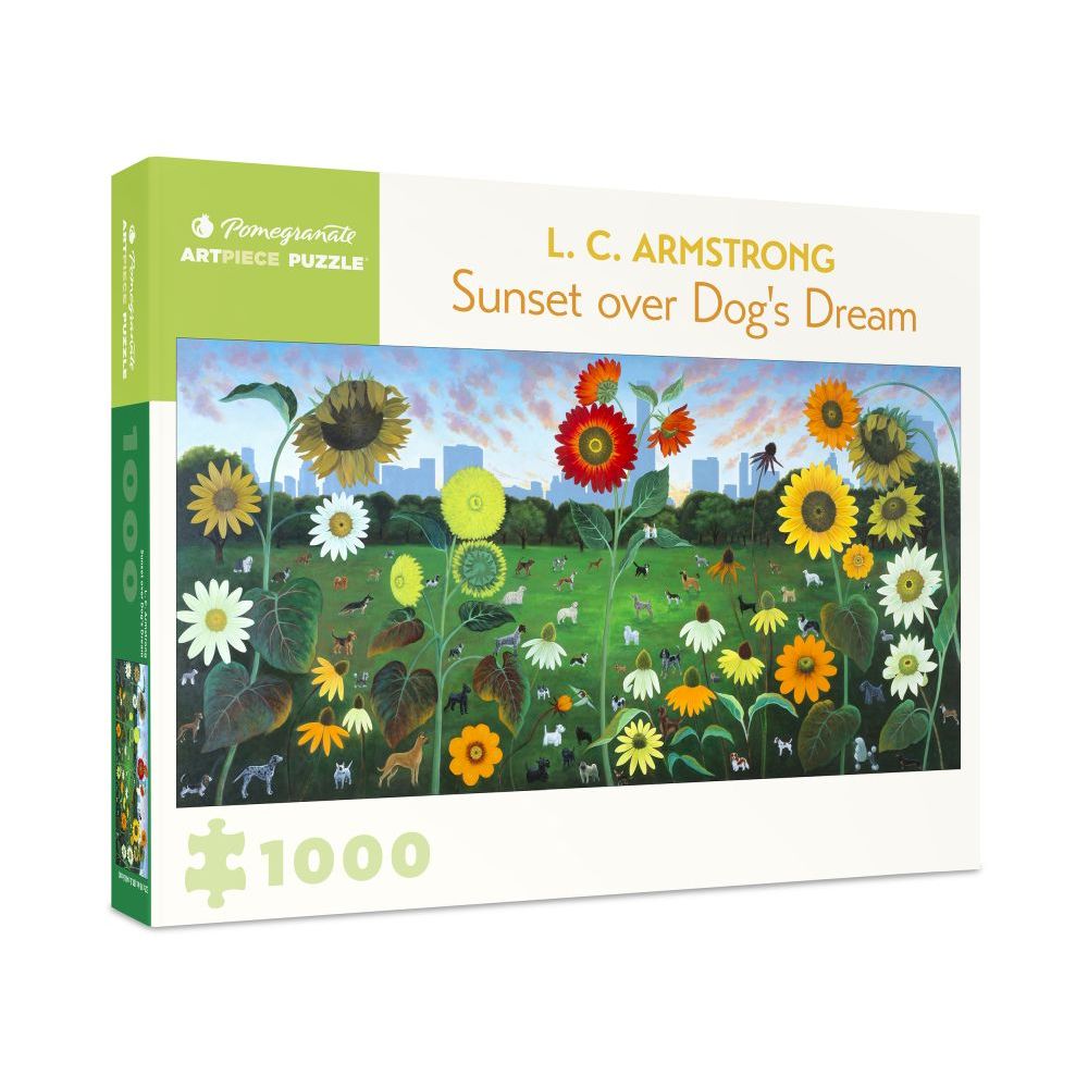 [PO-JP-2-AA1090] 1000-Piece Jigsaw Puzzle-Armstrong-Sunset over Dog's Dream