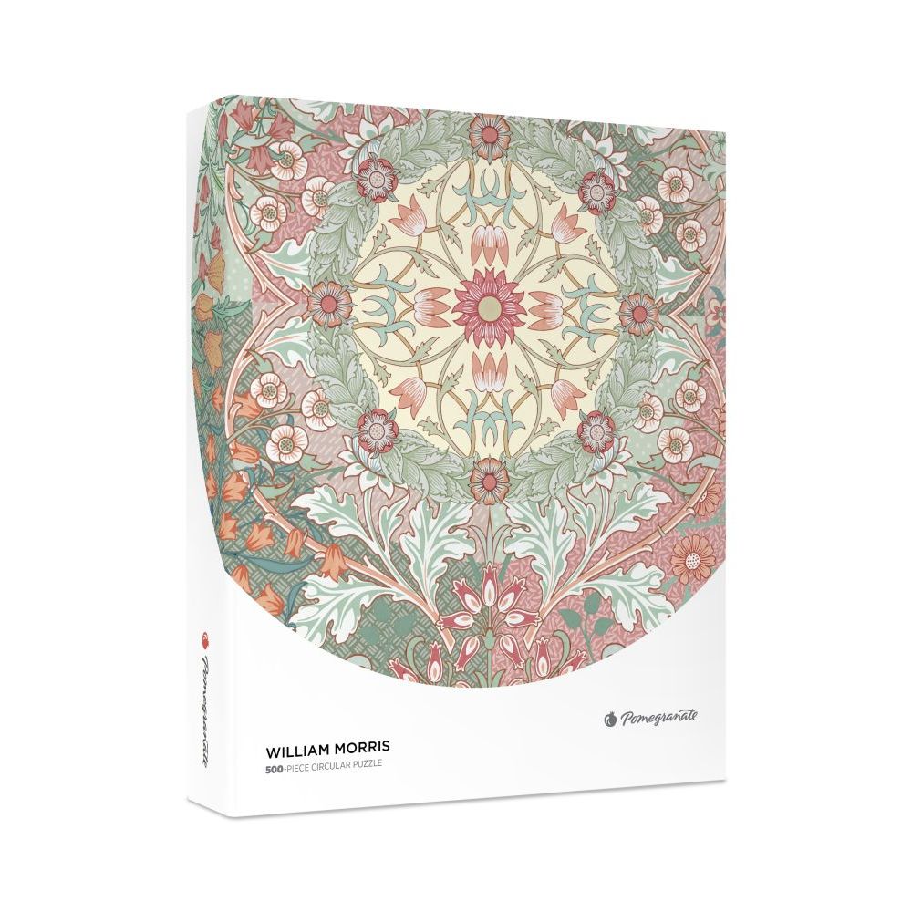 [PO-JP-3-JC0008] 500-Piece Circular Jigsaw Puzzle-William Morris 