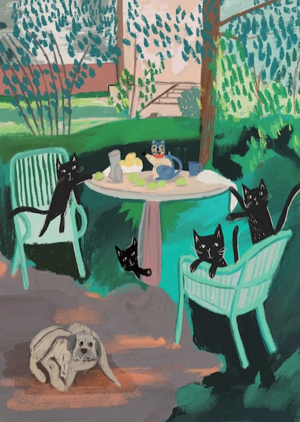 [NG-CC-009] Card-Tea Party