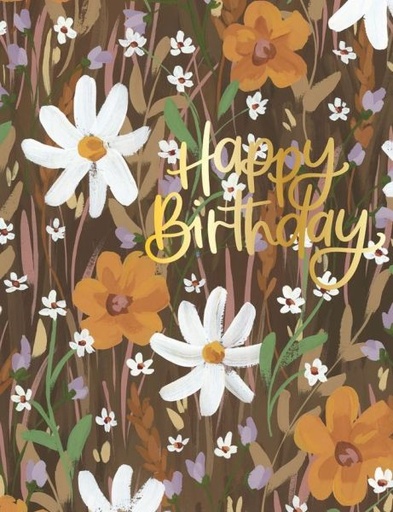 [OC-C-540928] Foil Card-Aster Birthday