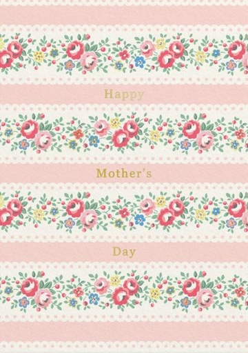 [CK-CMD-13004] Foil Card-Mother's Day Lace Rose