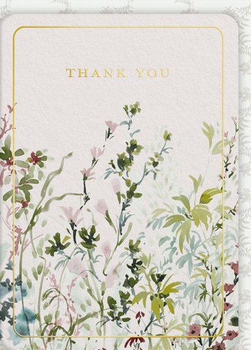 [LA-C-13707] Foil Card-Pointon Fields Thank You