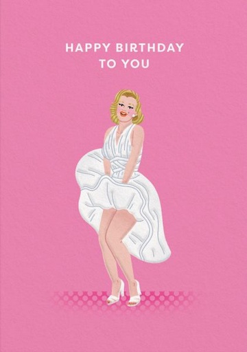 [OD-C-OD13344] Card-Marylin Monroe