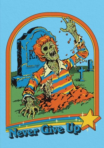 [OD-C-SRH13337] Card-Never Give Up