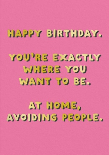 [OD-C-ODT11267] Foil Card-Avoiding People