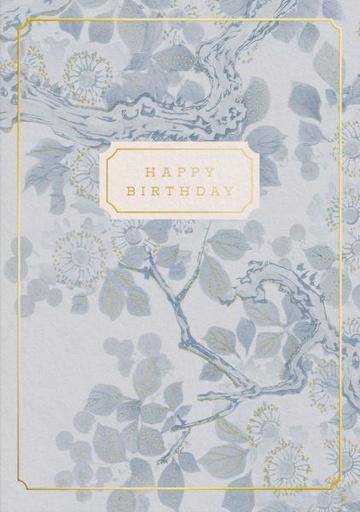 [OD-C-VA13619] Foil Card-Eastern Elegance Blossom Tree