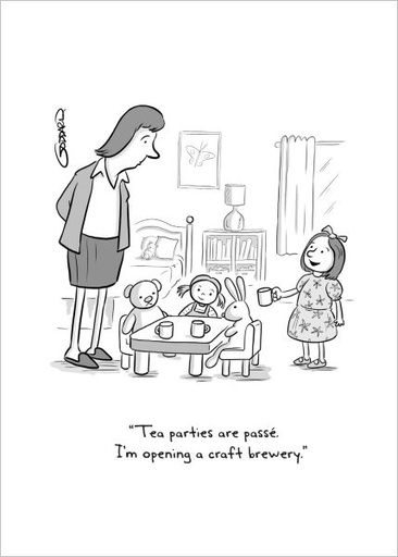 [NY-C-B103] Card-Tea Parties Are Passé