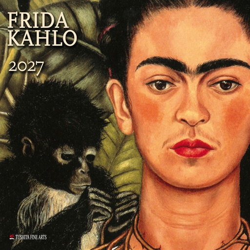 [E-TS-D27-CAL270502] Tushita 30x30 Cal-Frida Kahlo