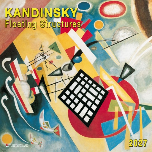 [E-TS-D27-CAL270503] Tushita 30x30 Cal-Wassily Kandinsky-Floating Structures