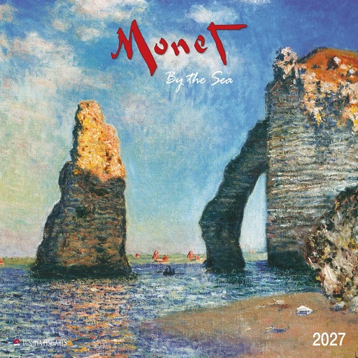 [E-TS-D27-CAL270505] Tushita 30x30 Cal-Claude Monet-By the Sea