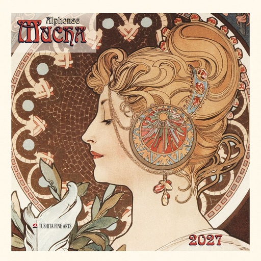 [E-TS-D27-CAL270527] Tushita 30x30 Cal-Alphonse Mucha