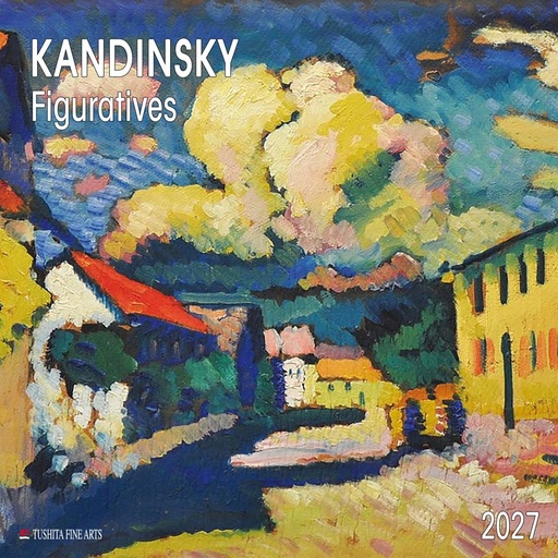 [E-TS-D27-CAL270530] Tushita 30x30 Cal-Wassily Kandinsky-Figuratives