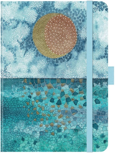 [I-KV-D27-270727] Korsch 12x17 Weekly Diary-Golden Moon