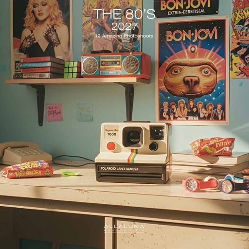 [E-AL-D27-CAL183] Allaluna 30x30 Cal-The 80's