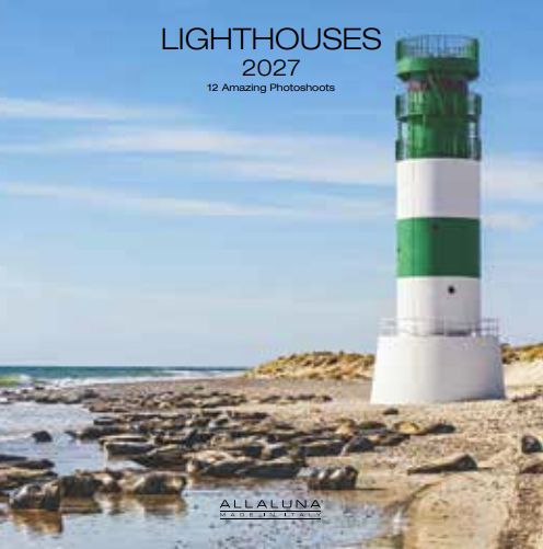 [F-AL-D27-CAL235] Allaluna 18x18 Cal-Lighthouses