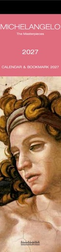 [H-AL-D27-CAL303] Allaluna 6x22 Bookmark Cal-Michelangelo