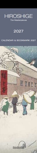 [H-AL-D27-CAL306] Allaluna 6x22 Bookmark Cal-Hiroshige