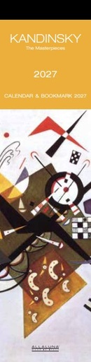 [H-AL-D27-CAL317] Allaluna 6x22 Bookmark Cal-Kandinsky