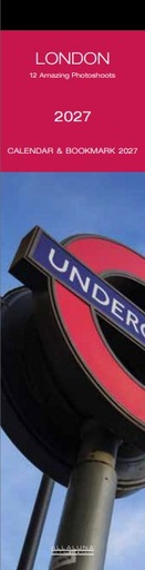 [H-AL-D27-CAL318] Allaluna 6x22 Bookmark Cal-London