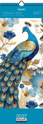 [D-AQ-D27-CAL25528] Aquarupella 41x17 Cal-Birds