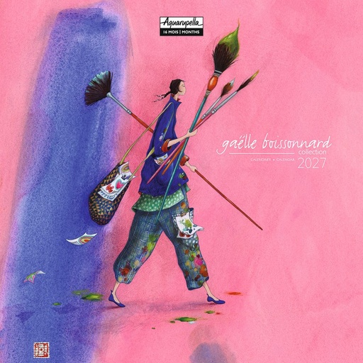 [F-AQ-D27-CAL25456] Aquarupella 16x16 Cal-G. Boissonnard-Living in Colour