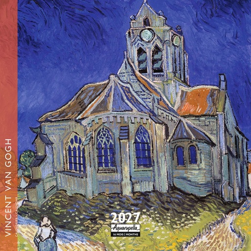 [F-AQ-D27-CAL25470] Aquarupella 16x16 Cal-Van Gogh