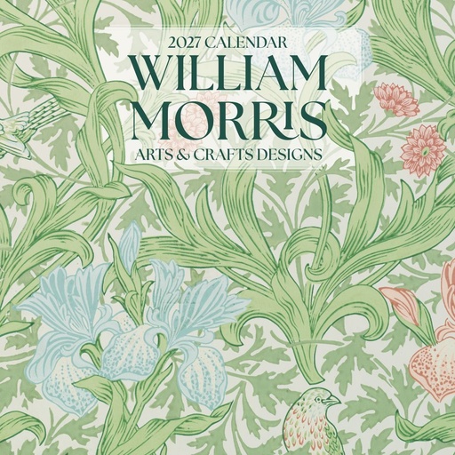 [E-PO-D27-CAL27113] Pomegranate 30x30 Cal-William Morris